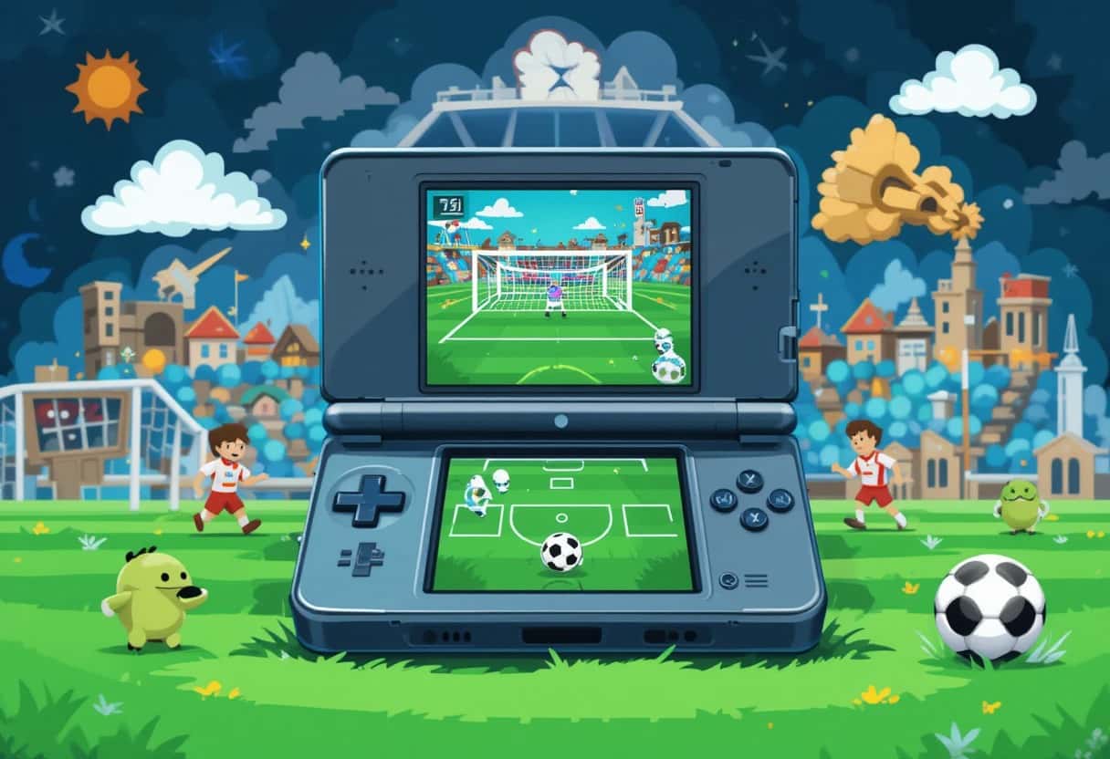 Pocket Football Game Nintendo Ds Rom